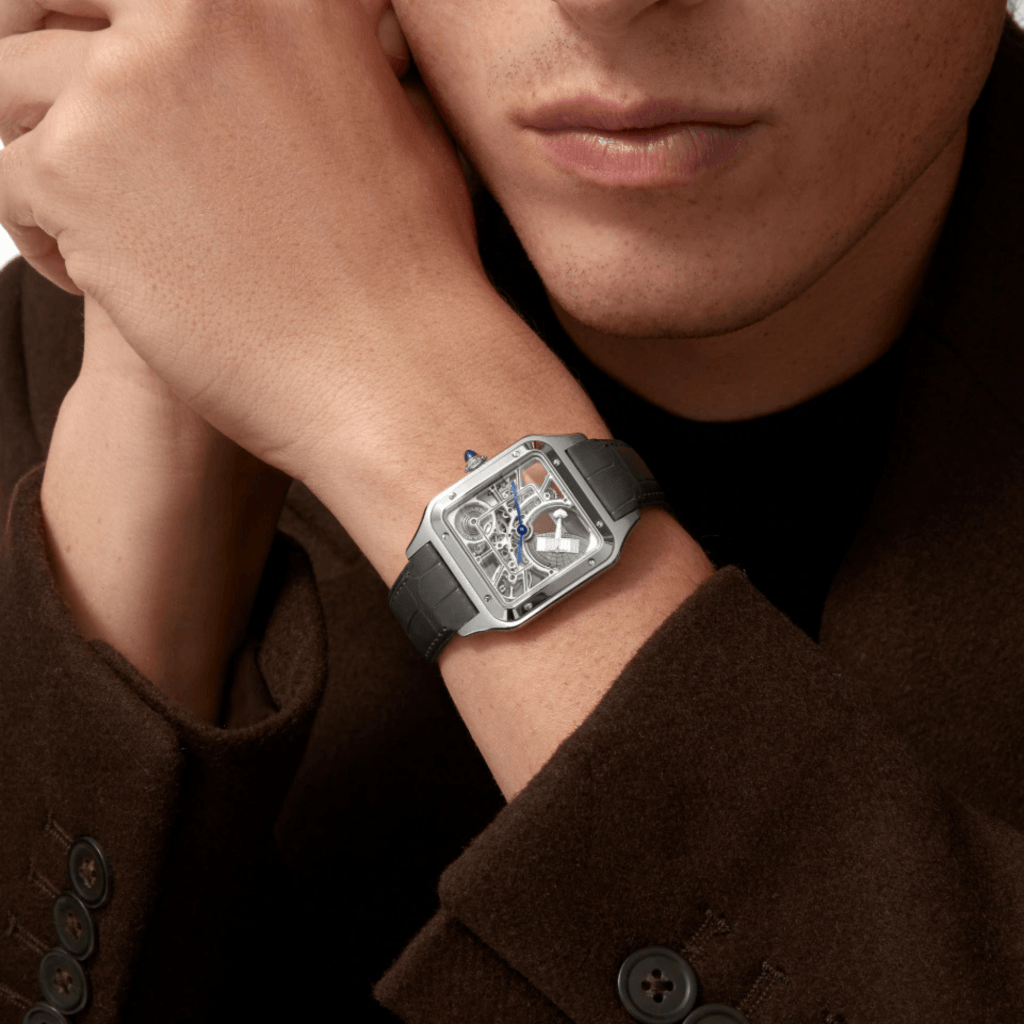 Cartier Santos De Cartier Santos Dumont Skeleton - WHSA0032 - #2 Cartier Santos De Cartier Santos Dumont Skeleton - WHSA0032 - #2