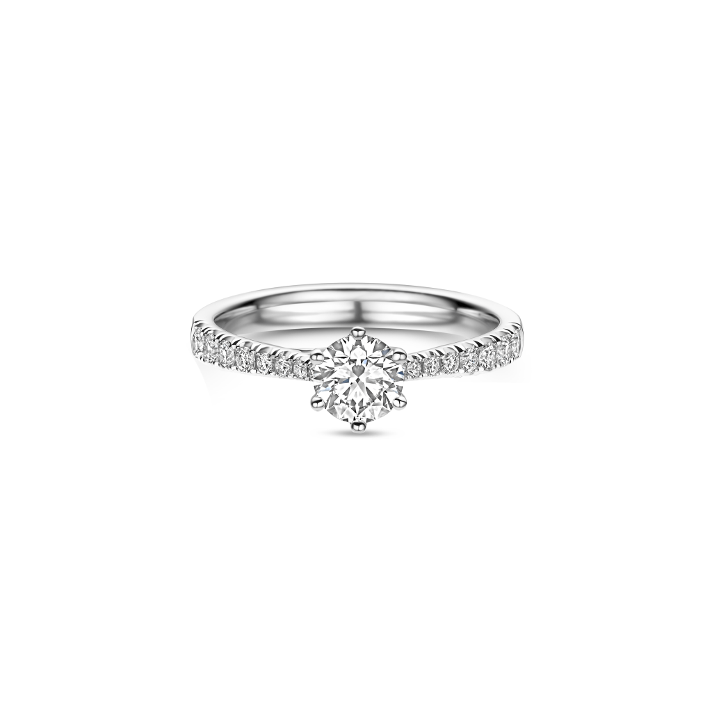 Schaap en Citroen Diamonds ring witgoud met diamant - #3