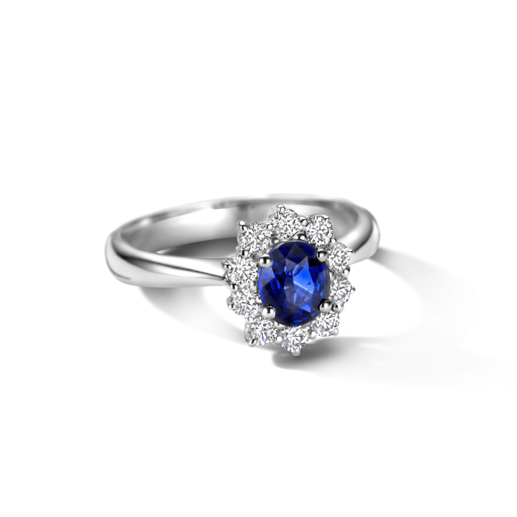 Schaap en Citroen Colours ring witgoud met diamant - #1 Schaap en Citroen Colours ring witgoud met diamant - #1