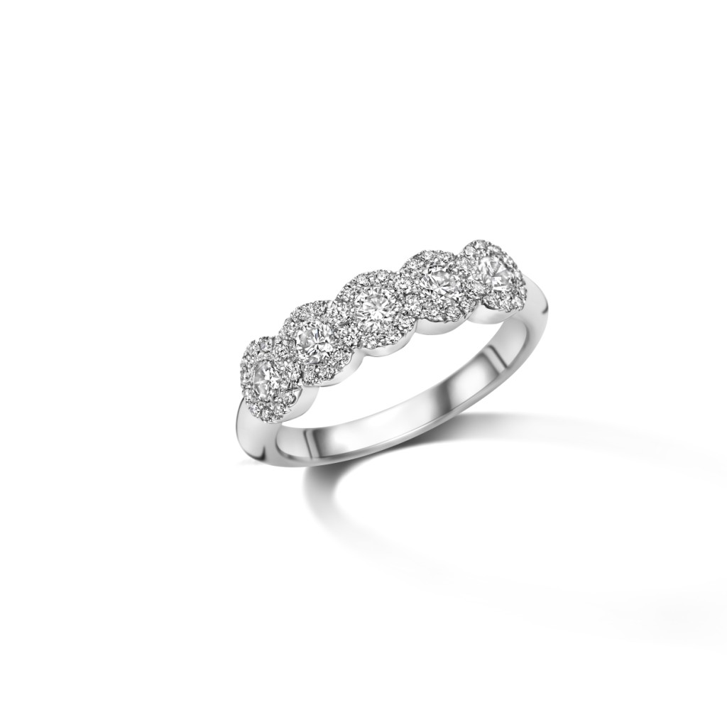 Schaap en Citroen Diamonds ring witgoud met diamant - #5 Schaap en Citroen Diamonds ring witgoud met diamant - #5