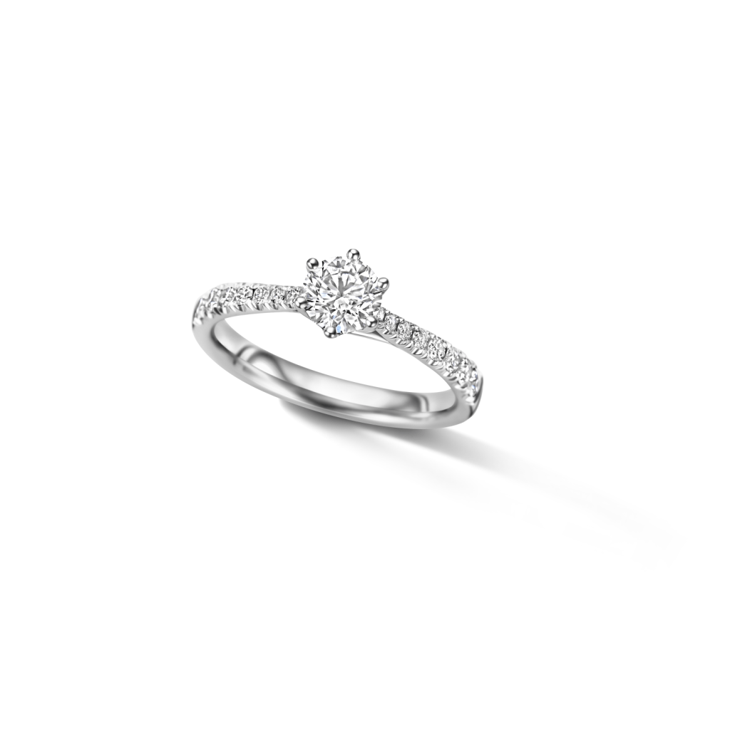 Schaap en Citroen Diamonds ring witgoud met diamant - #5
