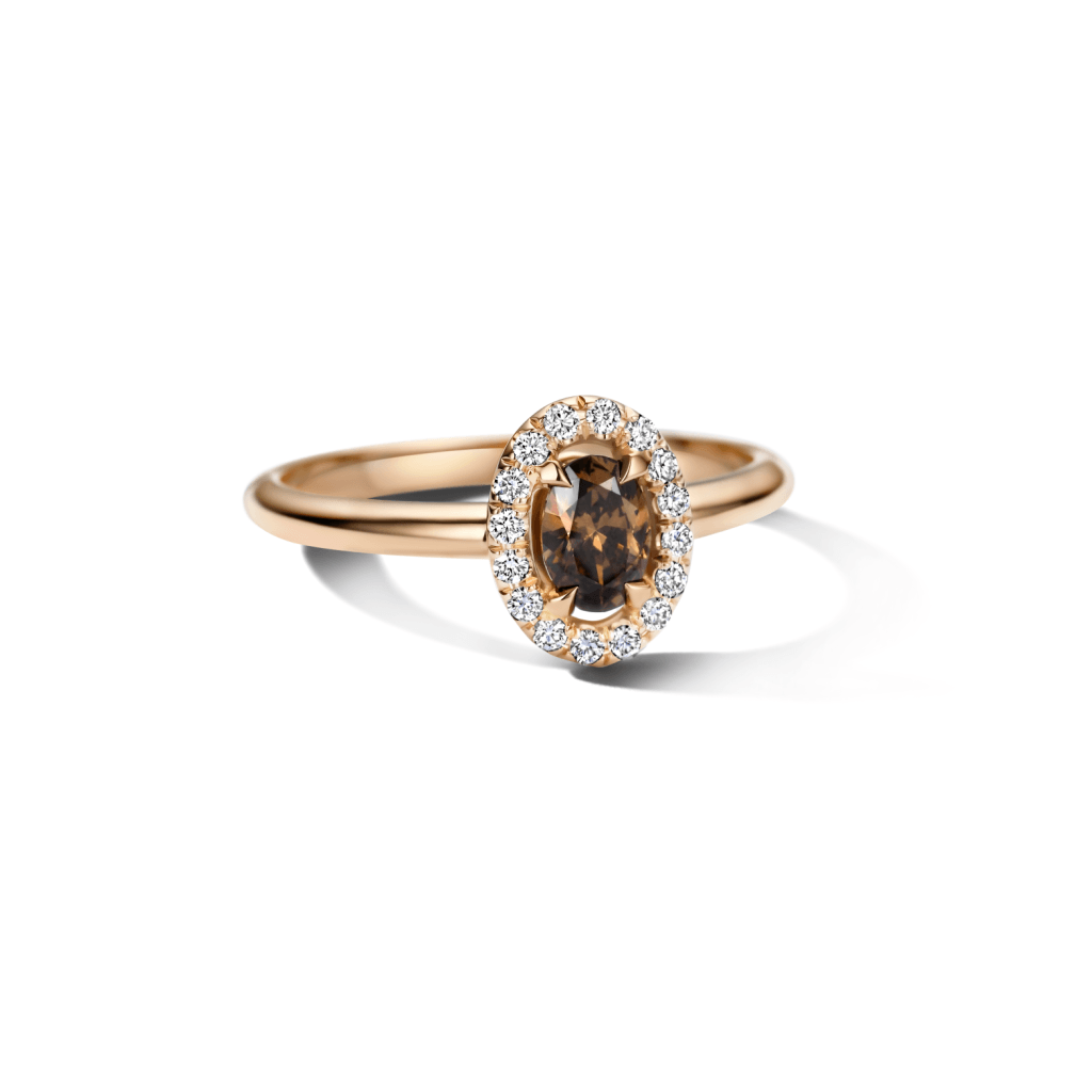 Schaap en Citroen Diamonds ring roodgoud met diamant - #5 Schaap en Citroen Diamonds ring roodgoud met diamant - #5