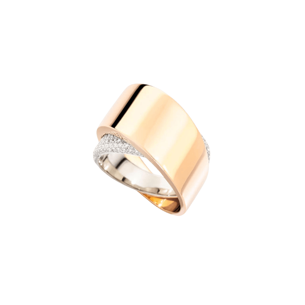 Vhernier Tourbillion ring roodgoud met diamant - PG1527A0336550 - #1 Vhernier Tourbillion ring roodgoud met diamant - PG1527A0336550 - #1