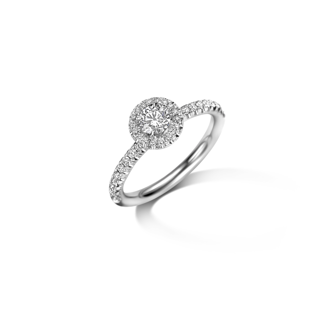 Schaap en Citroen Diamonds ring witgoud met diamant - #5