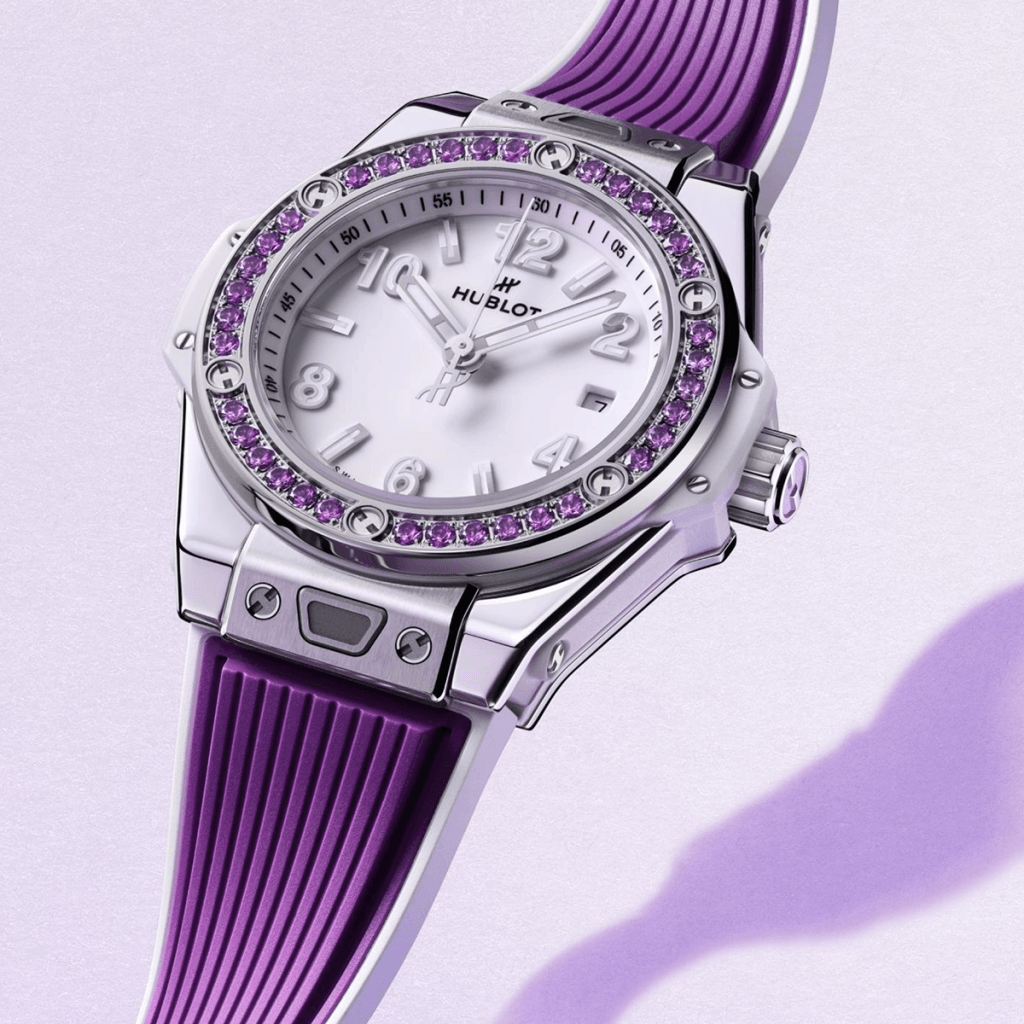 Hublot Big Bang One Click Joyful Steel Purple 33mm - 485.SV.2210.RX.1205 - #4 Hublot Big Bang One Click Joyful Steel Purple 33mm - 485.SV.2210.RX.1205 - #4
