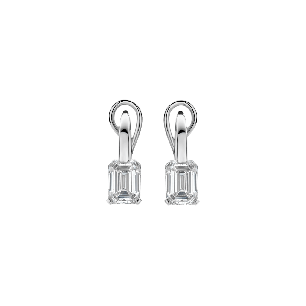 Schaap en Citroen Diamonds oorsieraad witgoud met diamant - #1 Schaap en Citroen Diamonds oorsieraad witgoud met diamant - #1