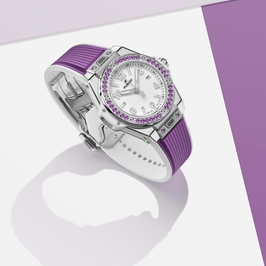 Hublot Big Bang One Click Joyful Steel Purple 33mm - 485.SV.2210.RX.1205 - #5 Hublot Big Bang One Click Joyful Steel Purple 33mm - 485.SV.2210.RX.1205 - #5