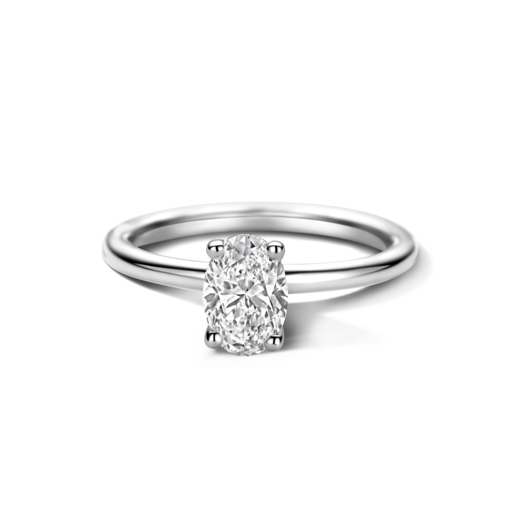 Schaap en Citroen Diamonds ring witgoud met diamant - #5 Schaap en Citroen Diamonds ring witgoud met diamant - #5