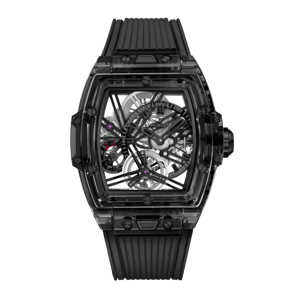 Hublot Spirit Of Big Bang Tourbillon 5 Day Power Reserve Black Sapphire 42mm - 645.JB.4934.RX - #1 Hublot Spirit Of Big Bang Tourbillon 5 Day Power Reserve Black Sapphire 42mm - 645.JB.4934.RX - #1