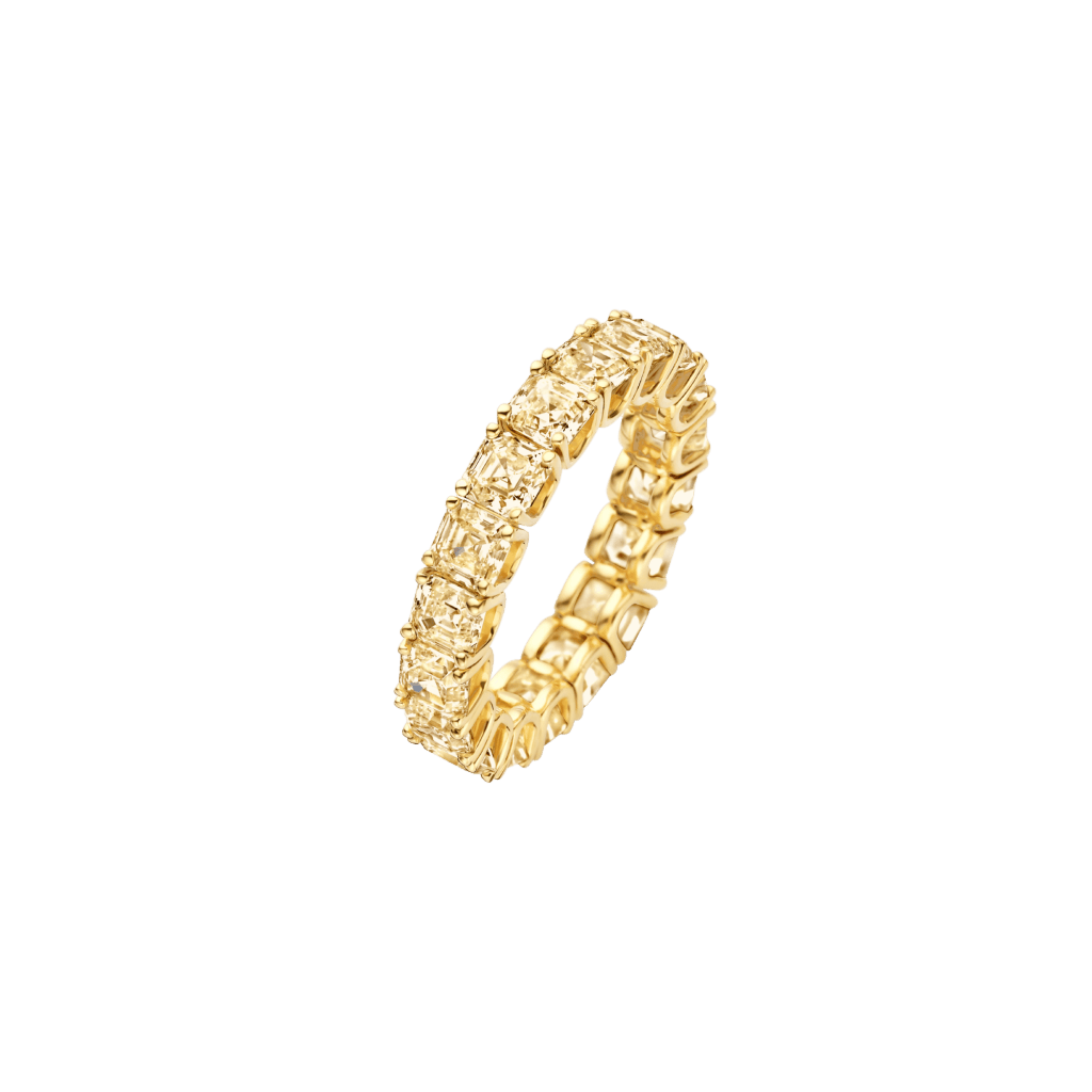 Royal Asscher Silvia ring geelgoud met diamant - R.153.RAC.YG.10 - #1