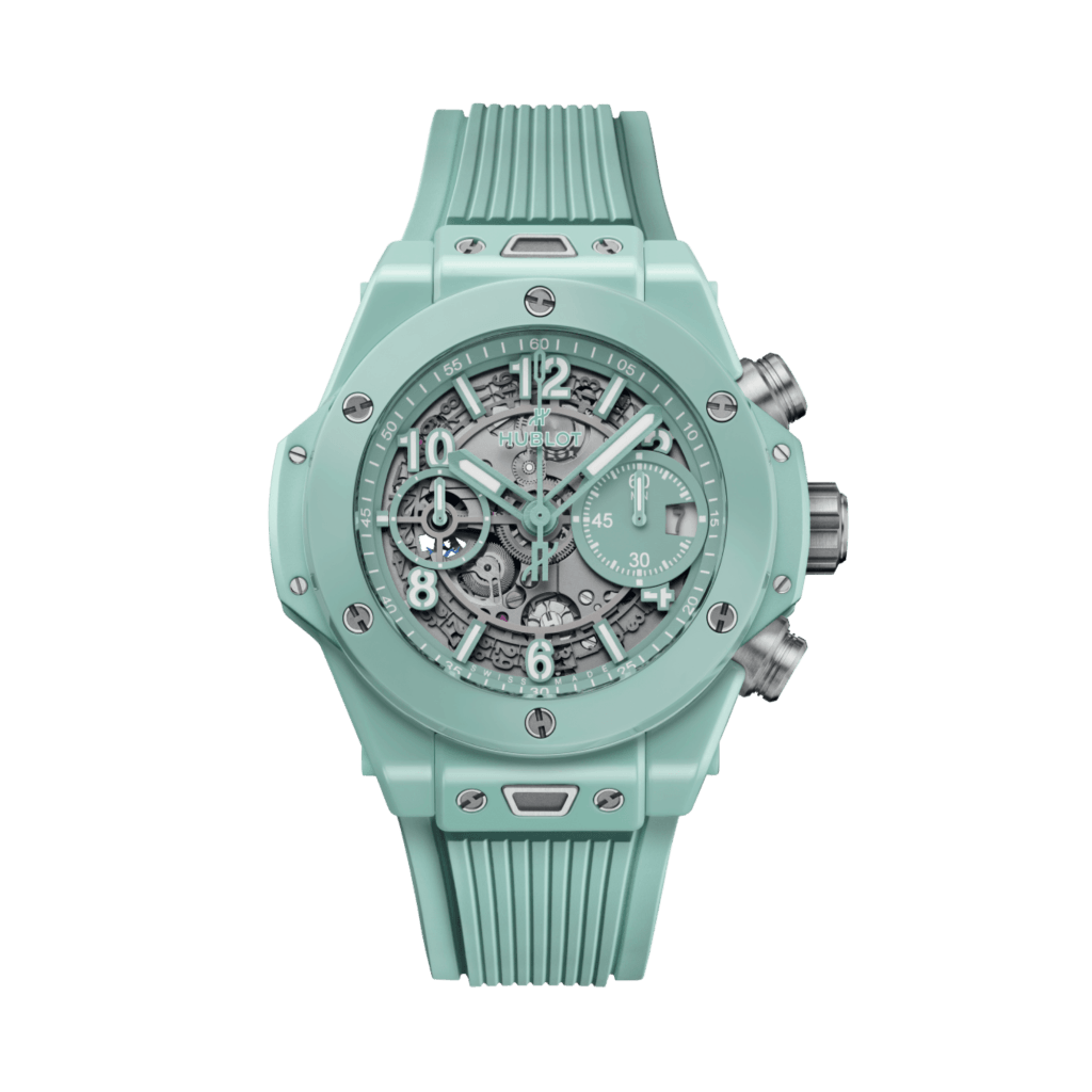 Hublot Big Bang Unico Mint Green Ceramic 42mm - 441.GS.5221.RX - #1 Hublot Big Bang Unico Mint Green Ceramic 42mm - 441.GS.5221.RX - #1