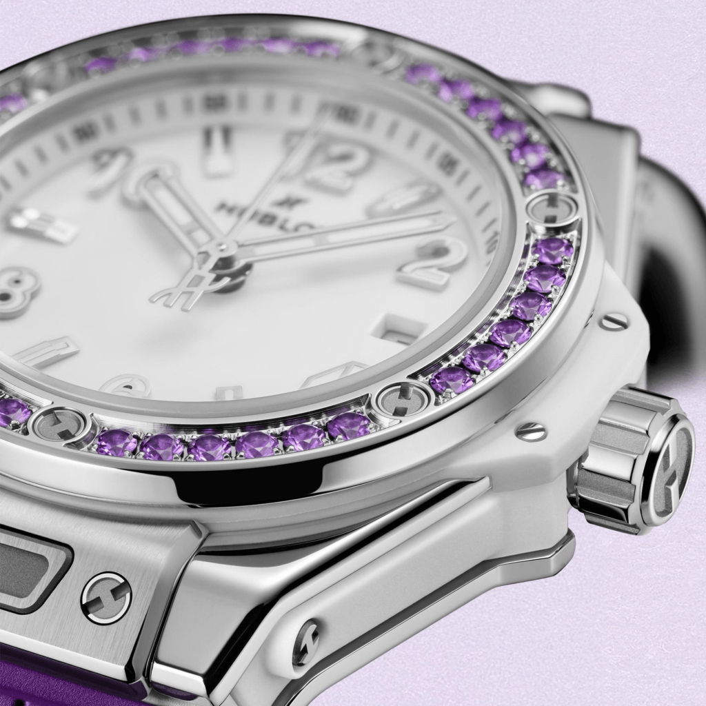 Hublot Big Bang One Click Joyful Steel Purple 33mm - 485.SV.2210.RX.1205 - #2 Hublot Big Bang One Click Joyful Steel Purple 33mm - 485.SV.2210.RX.1205 - #2