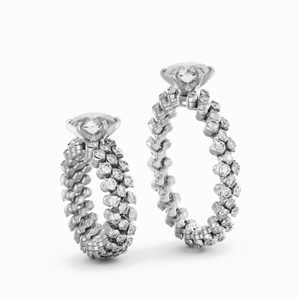 Serafino Consoli Unico ring witgoud met diamant - RMSSLWD1503F2WGWD GIA - #2