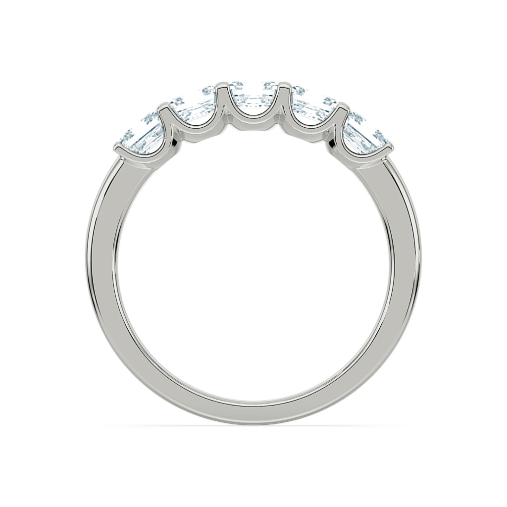 Royal Asscher Paola ring witgoud met diamant - R.151.RAC.WG.23 GIA - #6 Royal Asscher Paola ring witgoud met diamant - R.151.RAC.WG.23 GIA - #6