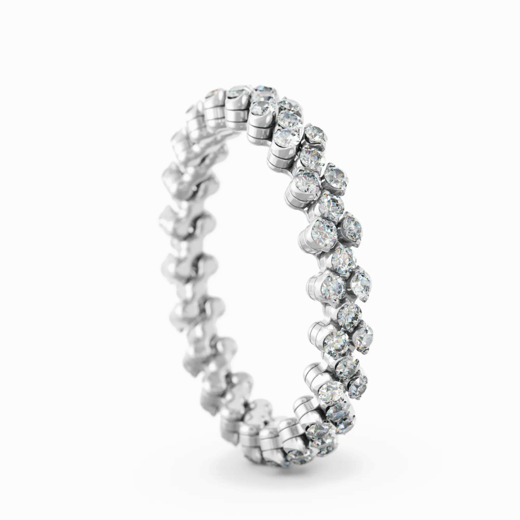 Serafino Consoli Brevetto Classic ring witgoud met diamant - RMS3F2WGWD - #6 Serafino Consoli Brevetto Classic ring witgoud met diamant - RMS3F2WGWD - #6