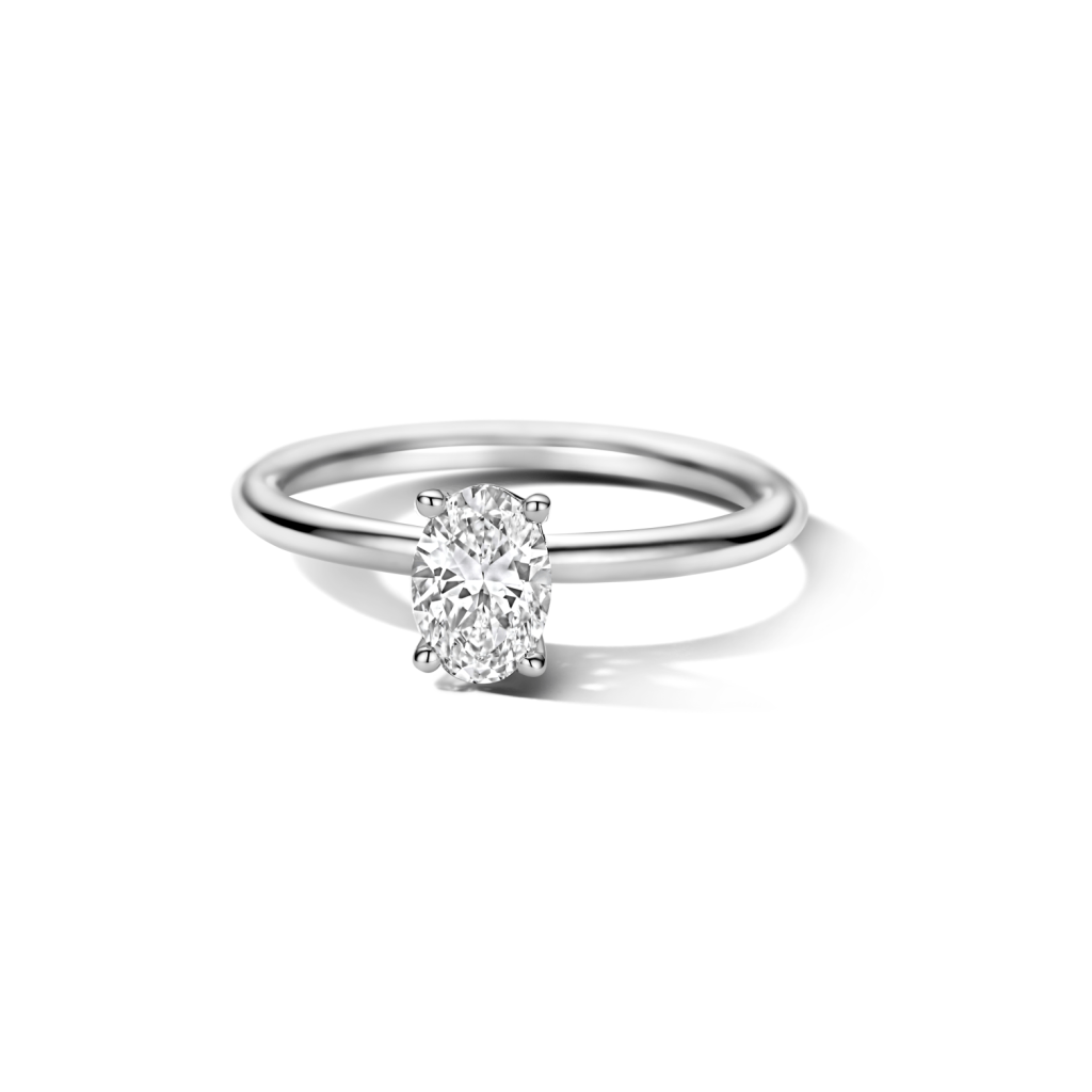 Schaap en Citroen Diamonds ring witgoud met diamant - #5 Schaap en Citroen Diamonds ring witgoud met diamant - #5