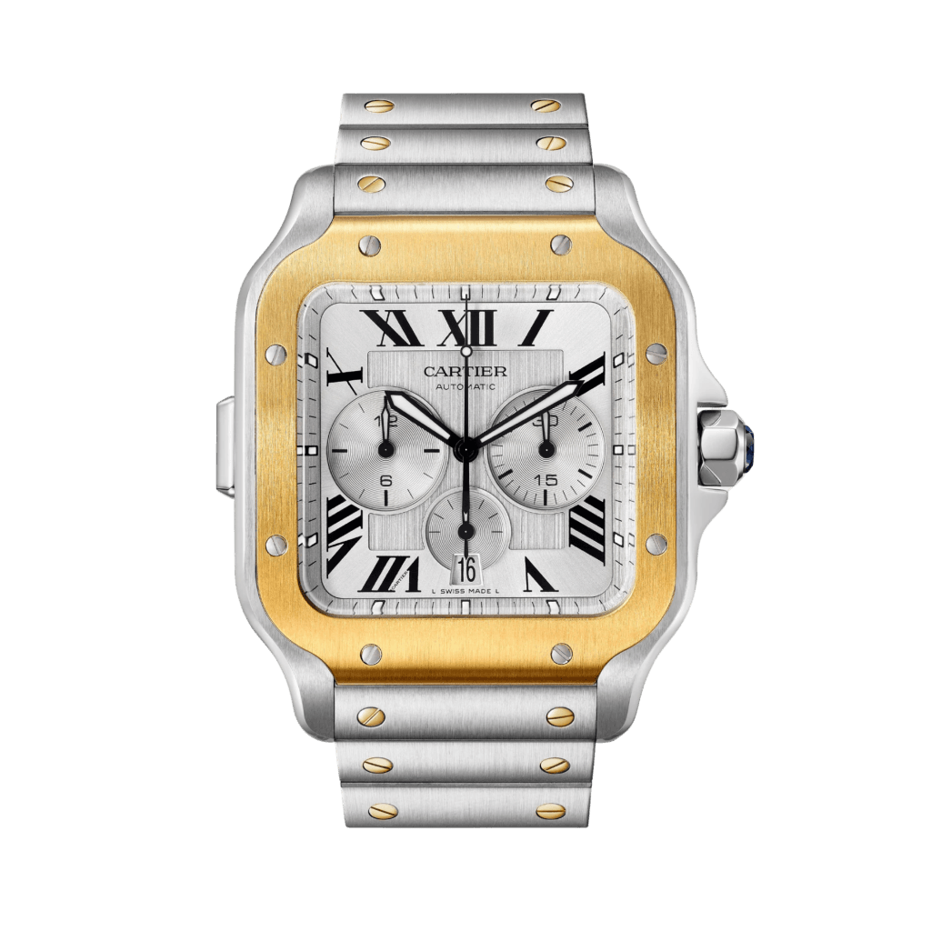 Cartier Santos De Cartier Chronograph - W2SA0008 - #1 Cartier Santos De Cartier Chronograph - W2SA0008 - #1