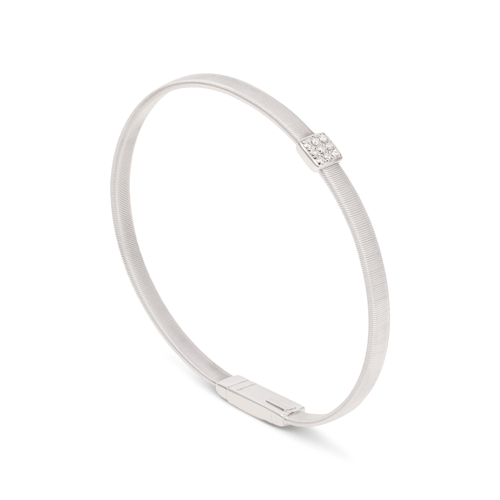 Marco Bicego Masai armband witgoud met diamant - SG731-B - #1 Marco Bicego Masai armband witgoud met diamant - SG731-B - #1