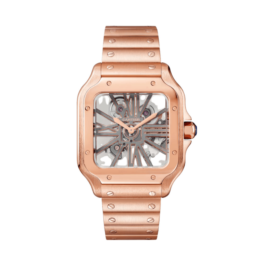 Cartier Santos De Cartier Skeleton - WHSA0016 - #1 Cartier Santos De Cartier Skeleton - WHSA0016 - #1