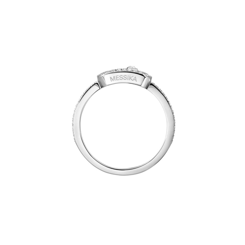 Messika Move Uno ring witgoud met diamant - 5630-WG - #5 Messika Move Uno ring witgoud met diamant - 5630-WG - #5