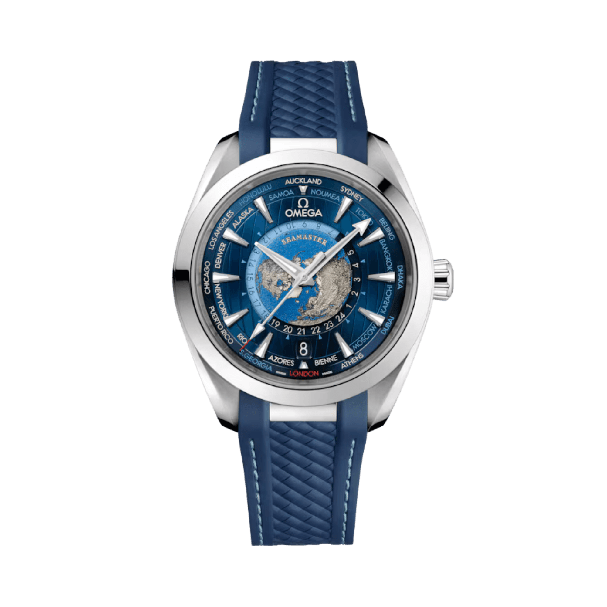 OMEGA Seamaster Aqua Terra 150M GMT Worldtimer 43mm - 220.12.43.22.03.001 - #1
