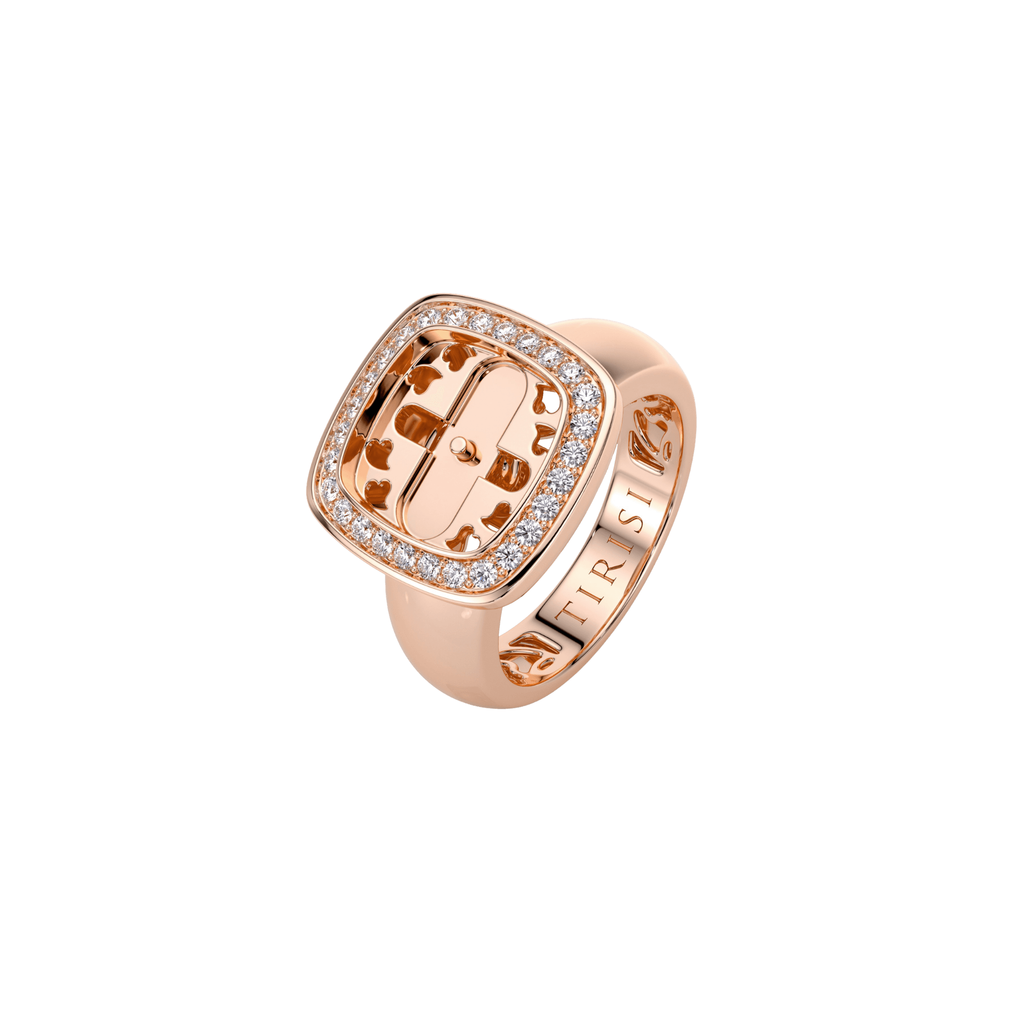 Milano Twist Ring - Tirisi Jewelry - TR9817DP