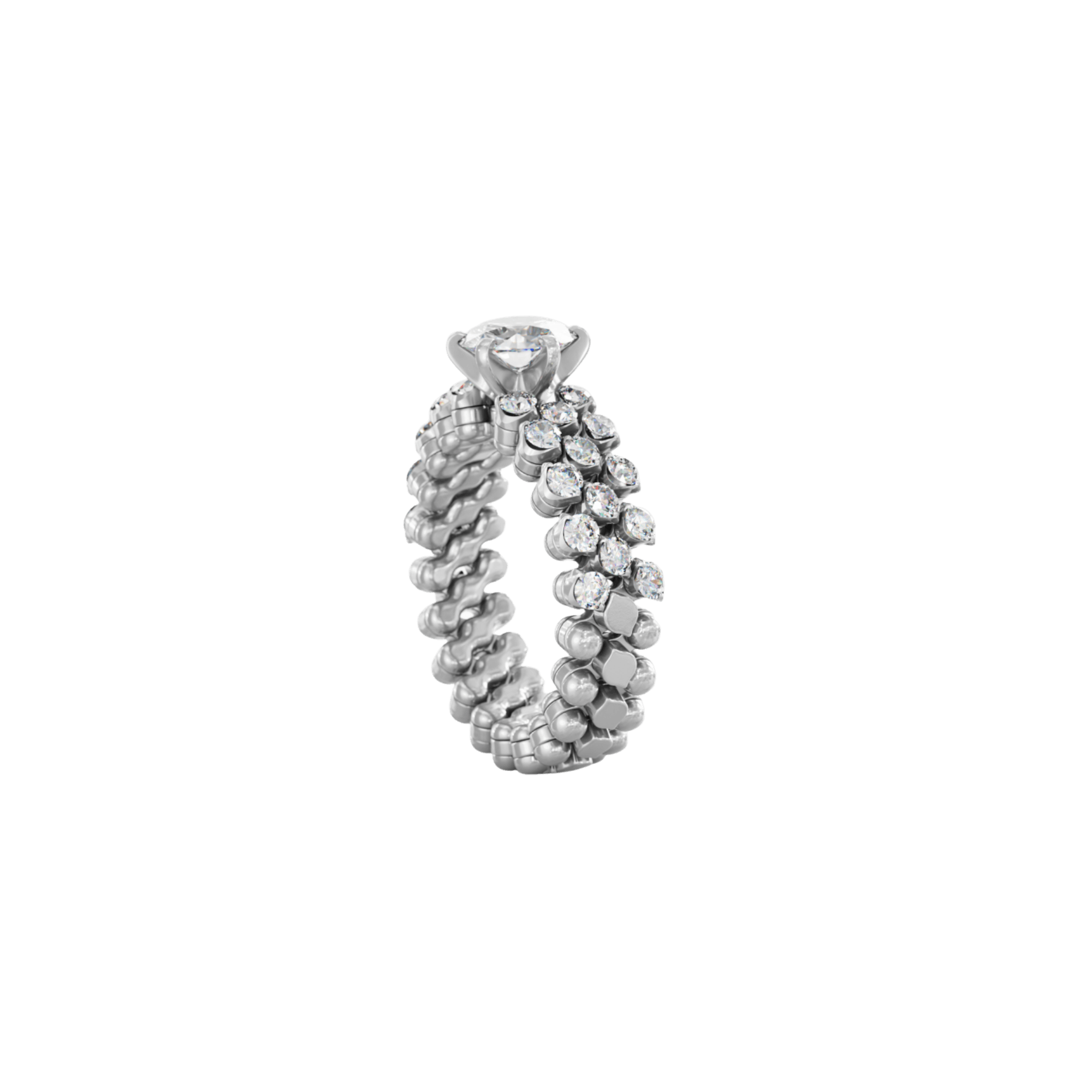 Unico Flexibele ring - Serafino Consoli - RMSSLWD0753H2WGWD GIA