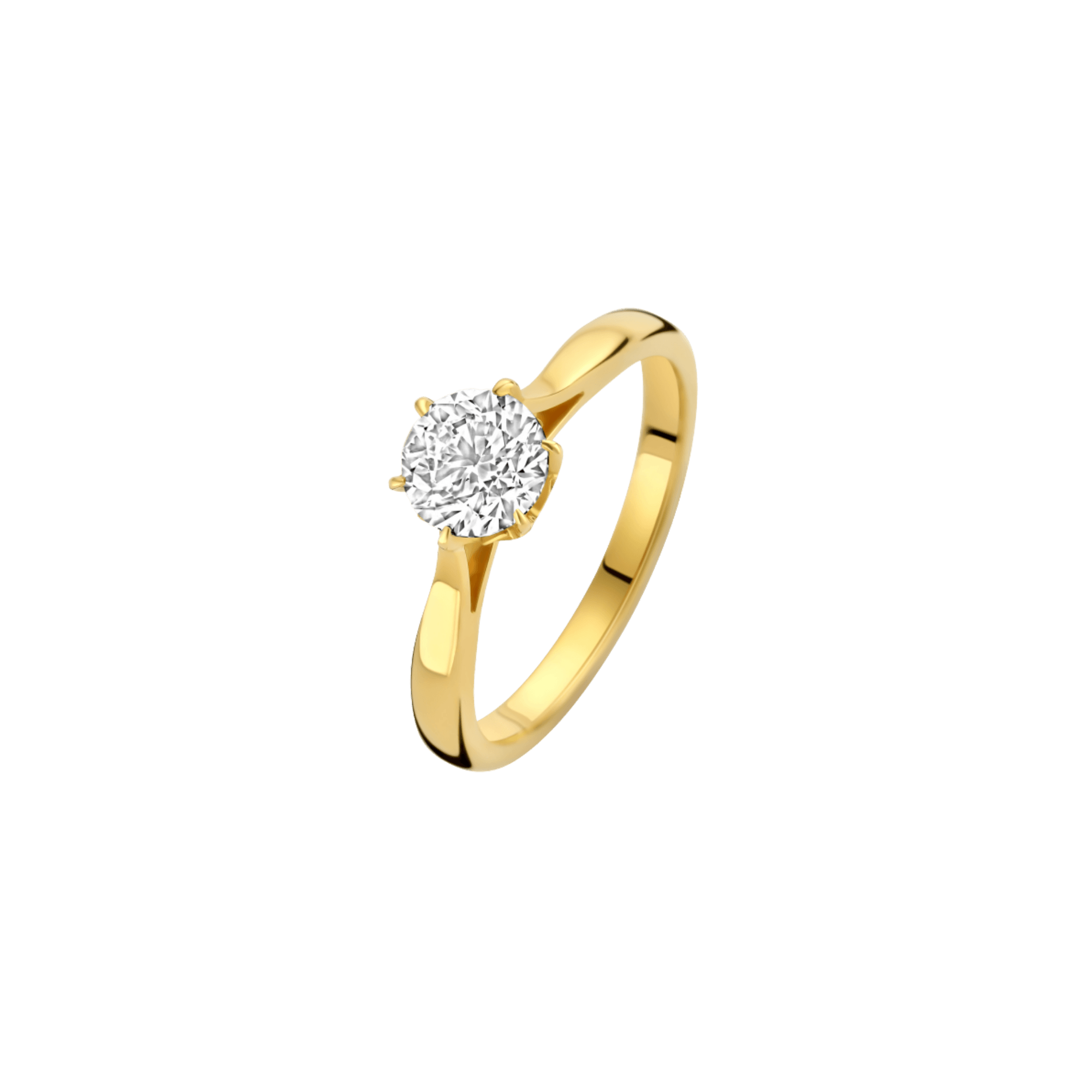Diamonds Solitair ring - Schaap en Citroen 