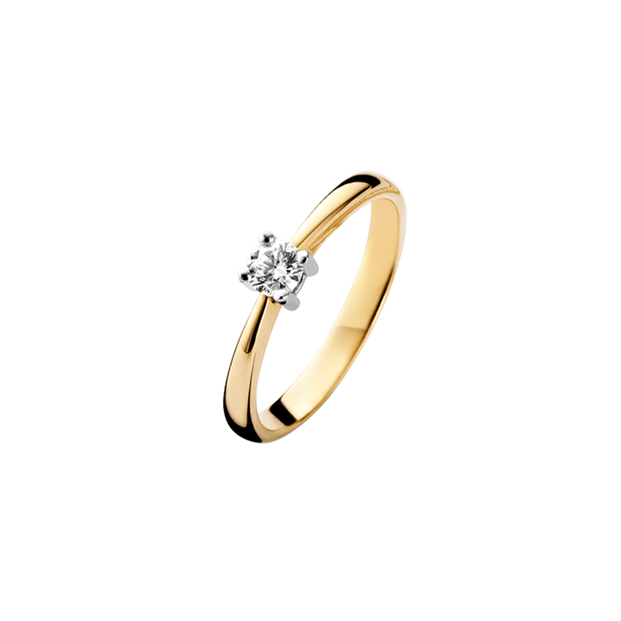 Diamonds Solitair ring - Schaap en Citroen 