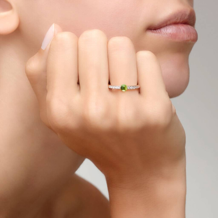 Pomellato M'ama Non M'ama Plaisir ring roodgoud met diamant - PAB7031 O7000 DB0OE - #2
