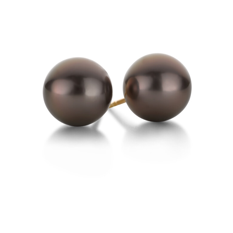 Pearls oorknoppen - Schaap en Citroen 