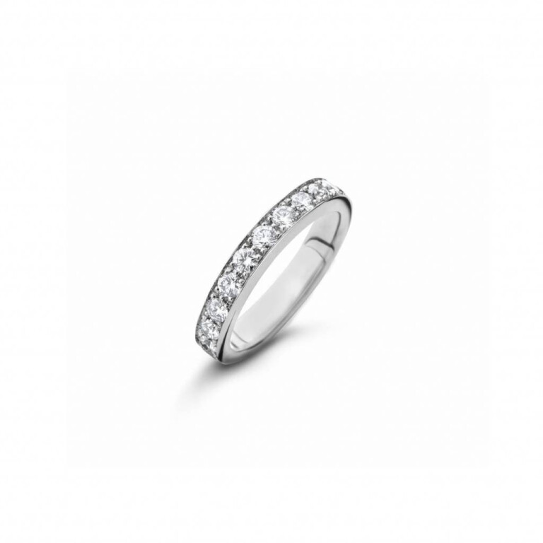 platina aanschuif ring met diamant Schaap en Citroen Diamonds SC 125 Collection - #2