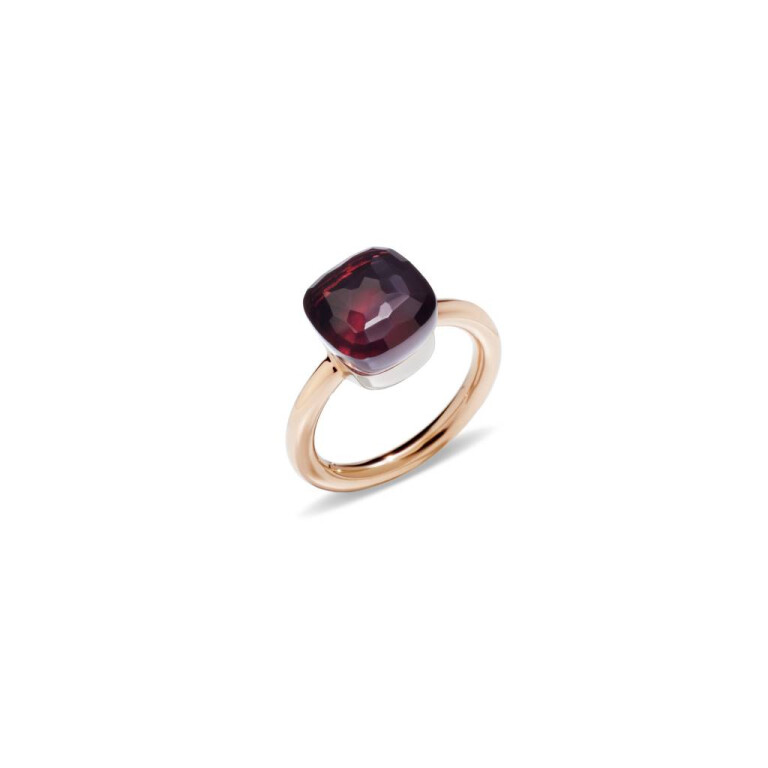 Pomellato Nudo ring rosé/wit goud met Granaat - PAA1100 O6000 000OG - #2