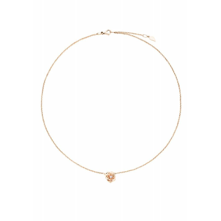 Piaget Rose collier met hanger roodgoud met diamant - G33U0081 - #2