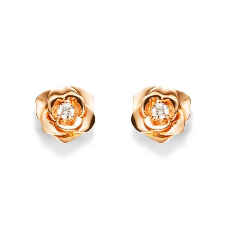 Rose oorknoppen - Piaget - G38U0043
