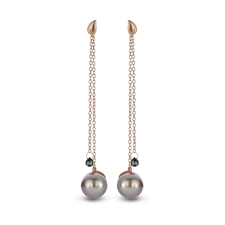 Pearls oorhangers - Schaap en Citroen 