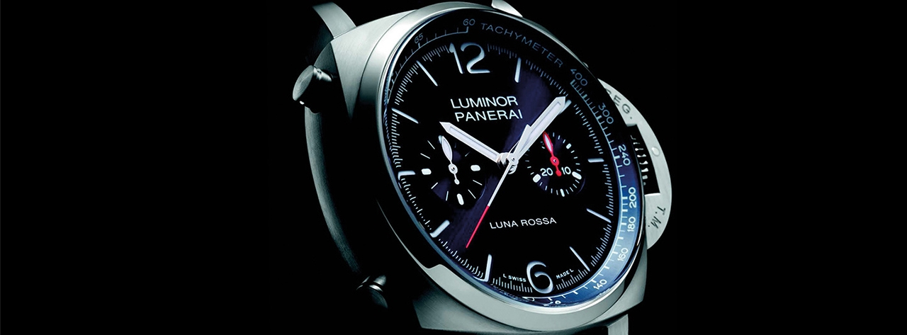 Ontdek hier de bijzondere Panerai Luminor Chrono Luna Rossa
