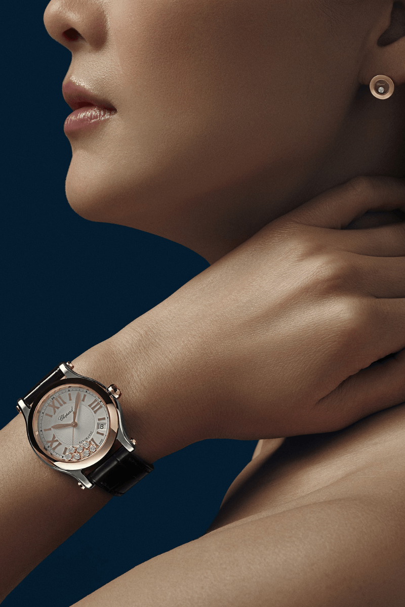 Chopard Happy Sport horloge schaap en citroen juweliers