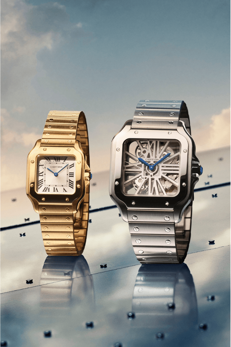 Cartier Santos de Cartier Horloges Schaap en Citroen Juweliers