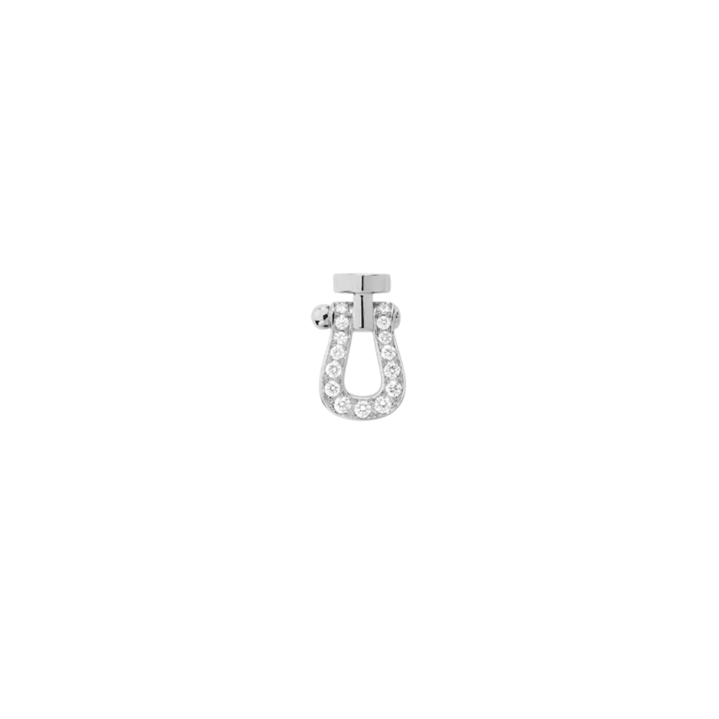 Fred Force 10 oorsieraad witgoud met diamant - 8B0322-000 - #1
