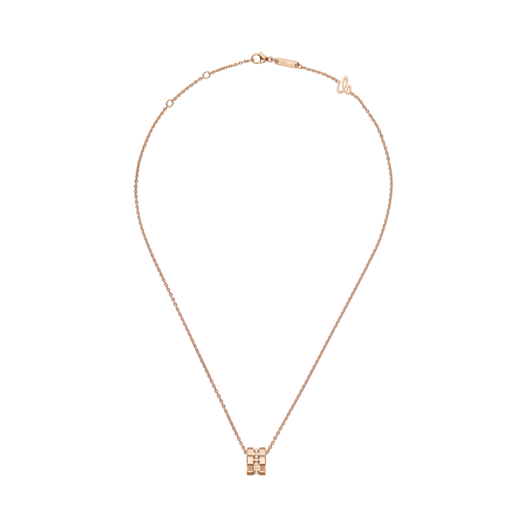 Chopard Ice Cube Mini collier roodgoud met diamant - 797005-5003 - #2