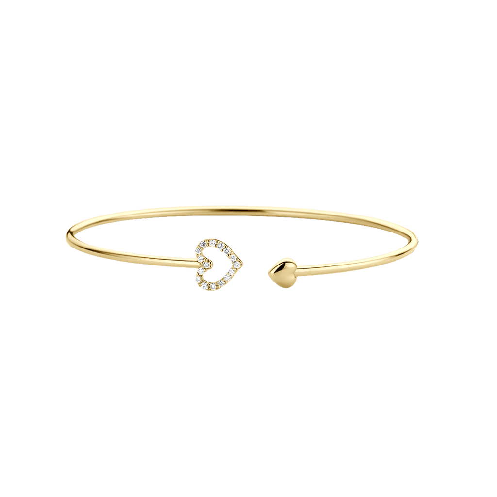 Schaap en Citroen Diamonds armband geelgoud met diamant - #1