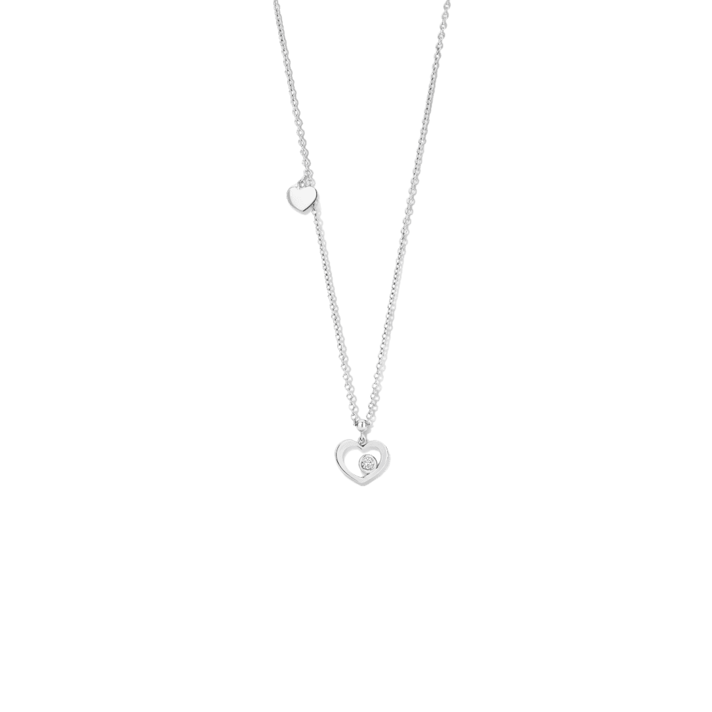 Schaap en Citroen Diamonds collier witgoud met diamant - #1