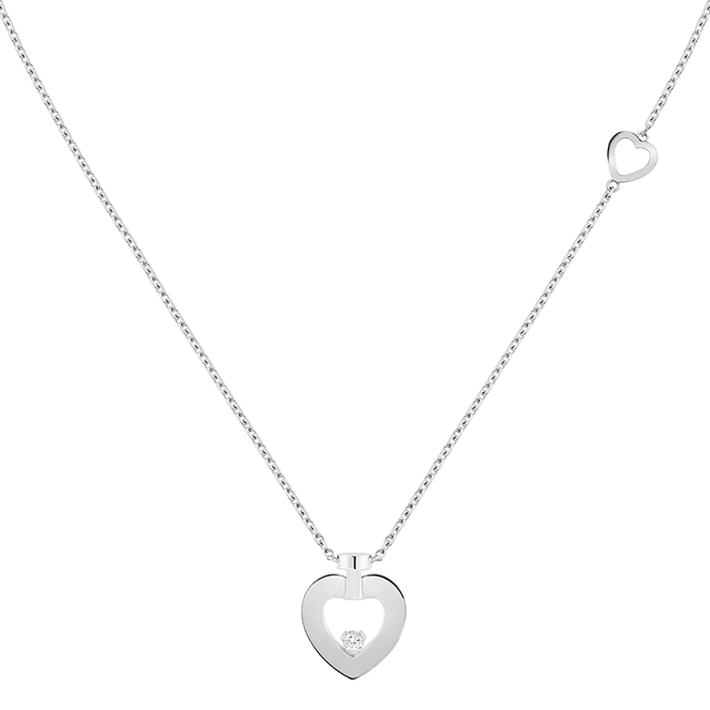 Fred Pretty Woman collier witgoud met diamant - 7B0260-000 - #3