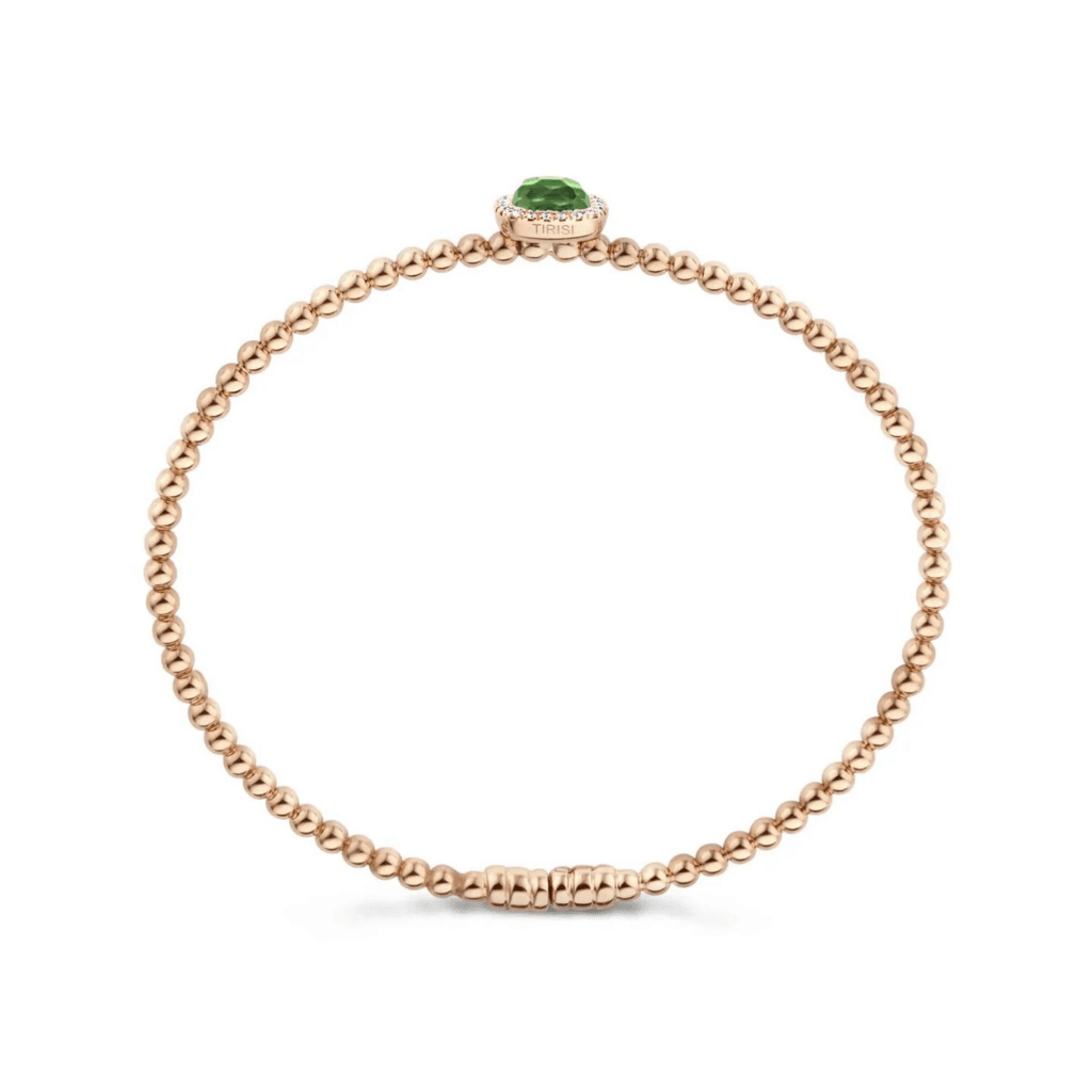 Tirisi Jewelry Milano Tre armband roodgoud met diamant - TB2181-1EMP - #4
