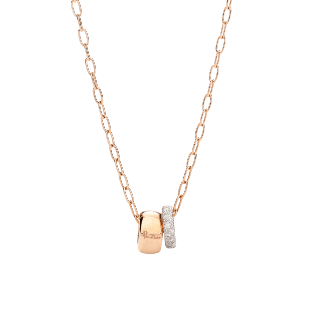 Pomellato Iconica collier roodgoud met diamant - PCB7120 O7000 DB000 - #1