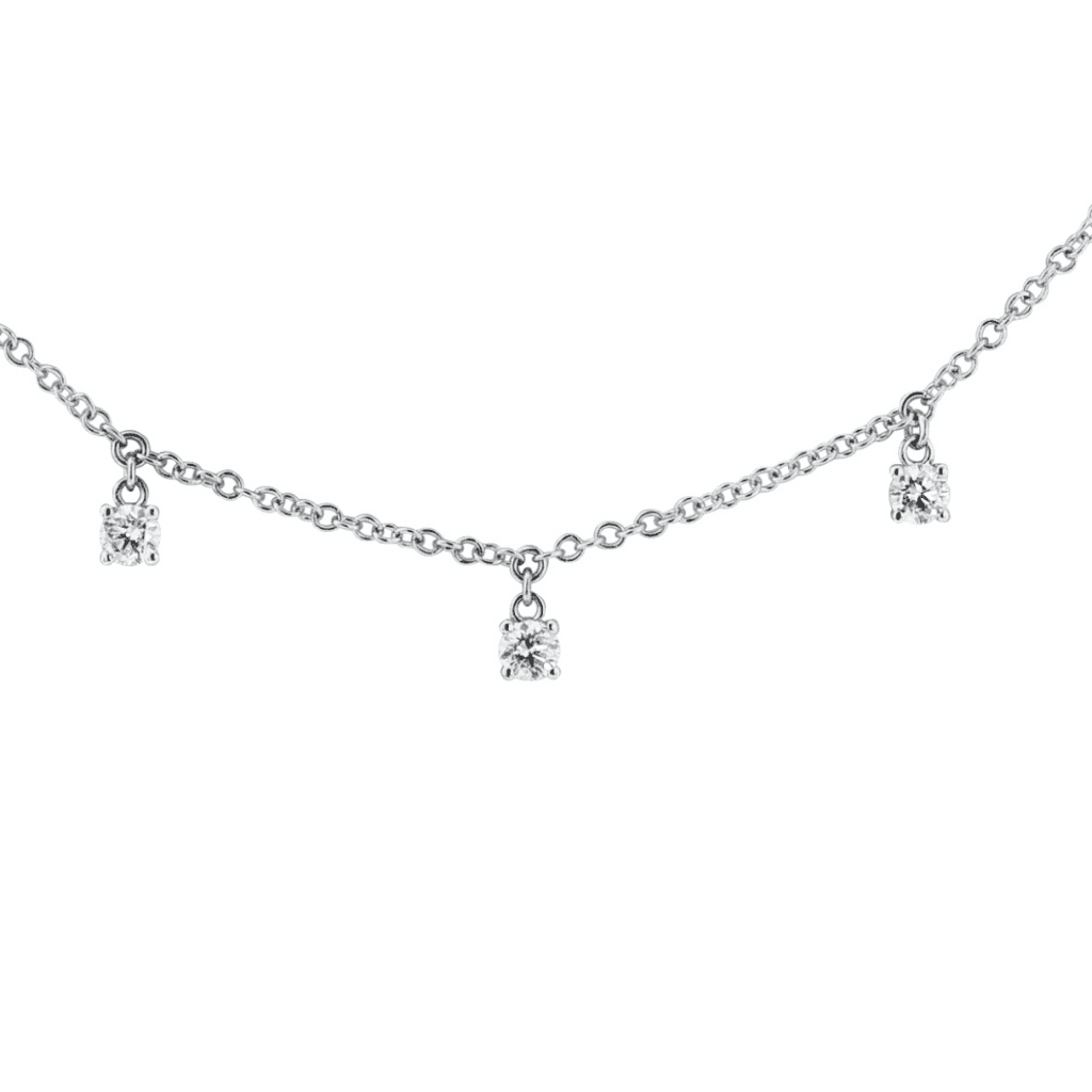 Schaap en Citroen Diamonds collier witgoud met diamant - #3