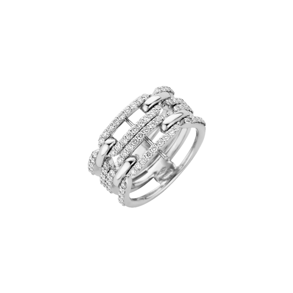 Schaap en Citroen Diamonds ring witgoud met diamant - #1