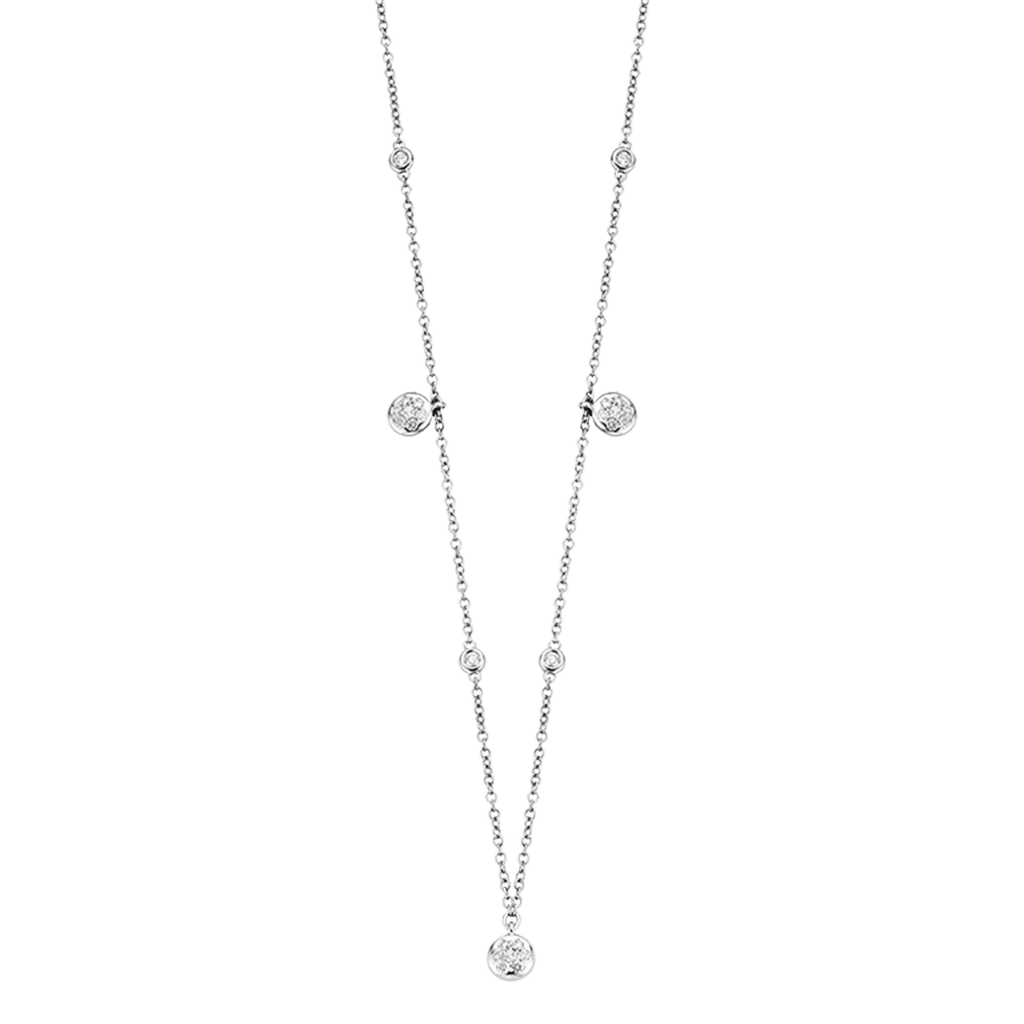 Schaap en Citroen Diamonds collier witgoud met diamant - #2