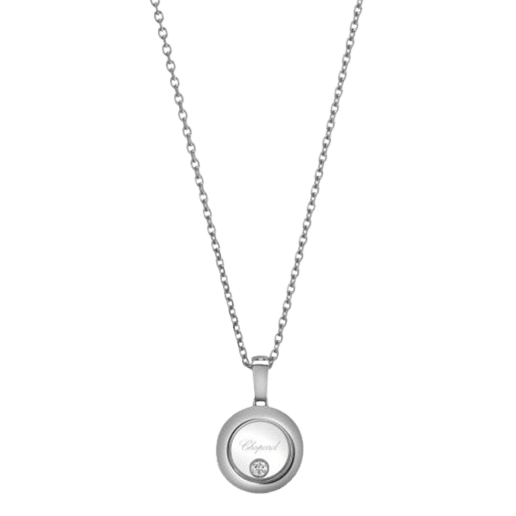 Chopard Happy Diamonds Icons Round collier witgoud met diamant - 79A017-1001 - #2